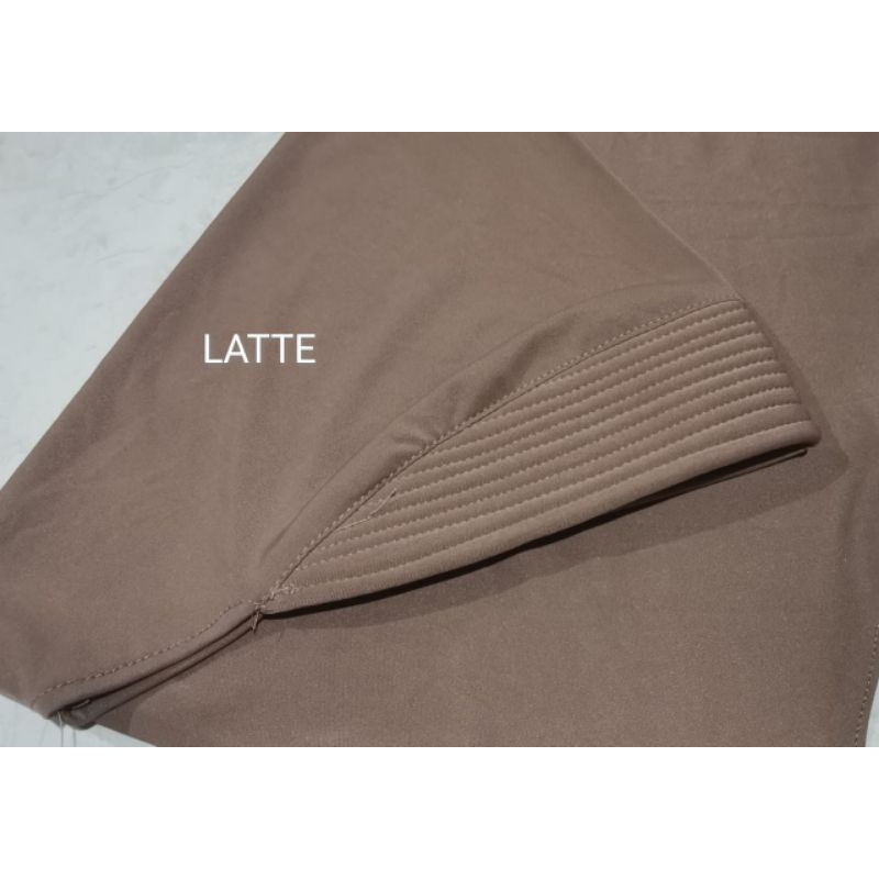 Jilbab Sport / Hijab Instan / Jilbab Sporty Instant / Bergo Sport/volly-Sport LATTE