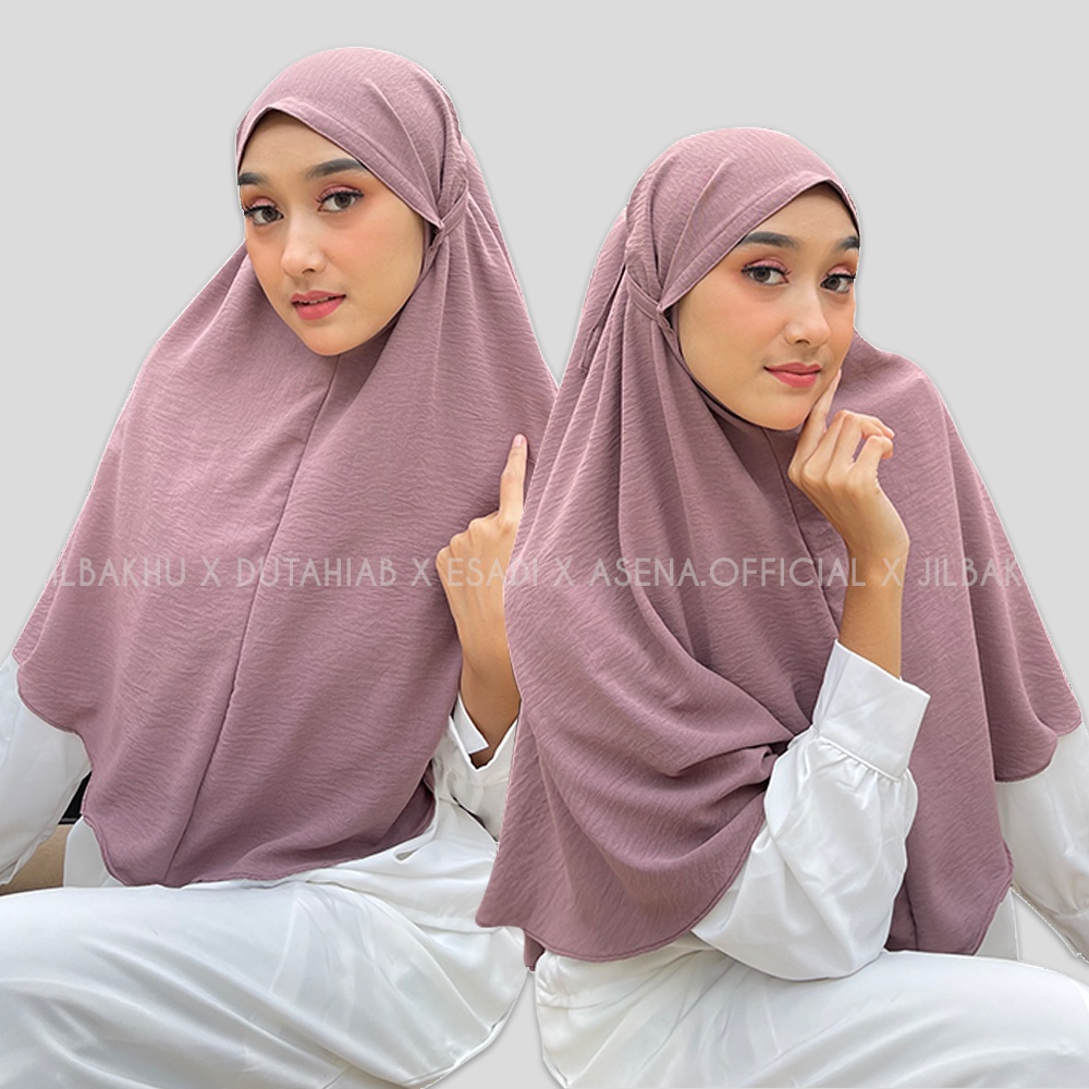 NEW !!! BERGO COTTON CRINKLE / HIJAB CRINKLE AIRFLOW / BERGO CRINKLE