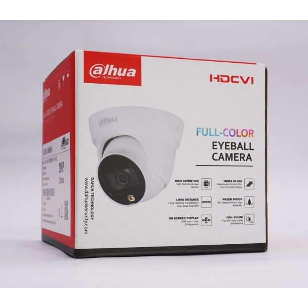 CCTV Indoor Dahua HDW1239TLP-A-LED ColorVu 2mp Built-In Mic