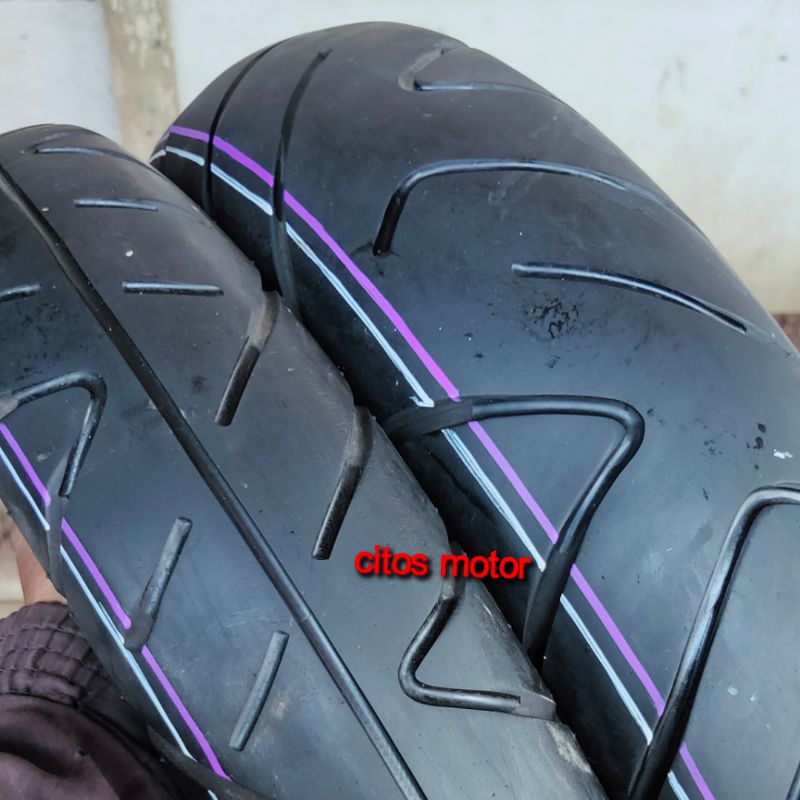 ban Honda Scoopy ring 12 depan belakang batikan suntikan ukiran merk IRC