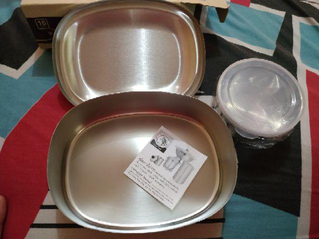 Rantang Kotak Makan Stainless Lunch Box 16cm Insert Box Zebra 152016 Promo Diskon Original Asli Ori