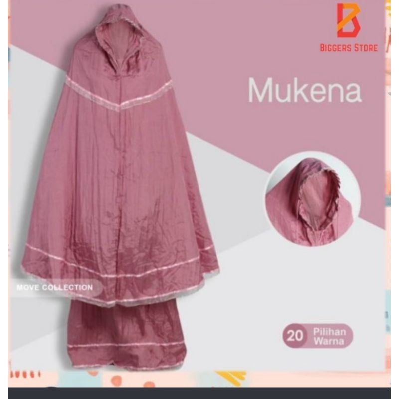 Mukena Parasut Kepang Loufie