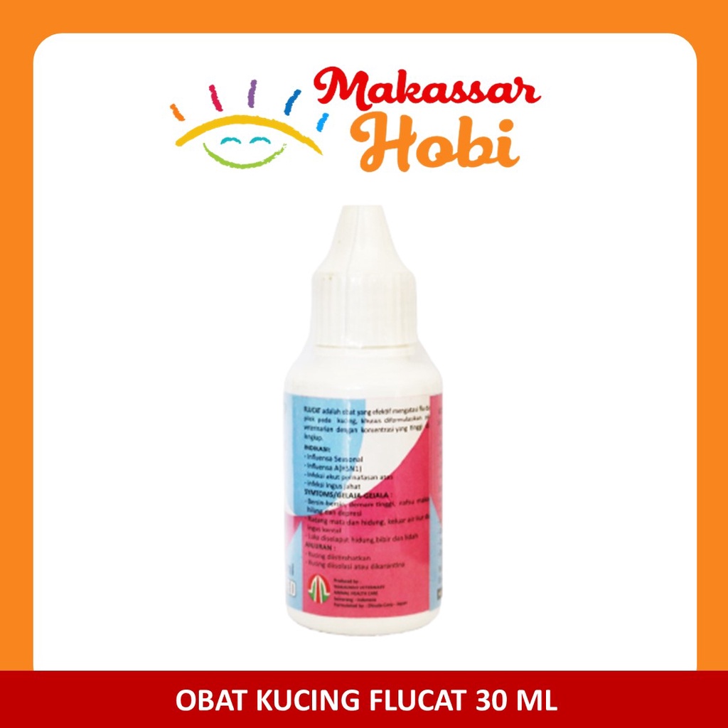 FLUCAT Obat Flu Pilek Batuk Kucing Flu Cat Otsuda Japan 30ml