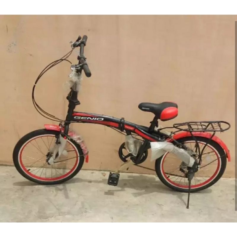 Sepeda Lipat 20 Inch GENIO F211 Folding 7 speed by UNITED