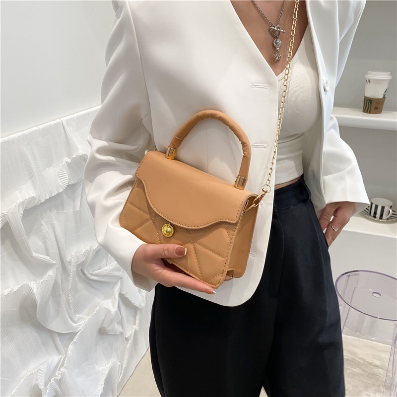 Tas Selempang Wanita Elegan Kekinian Bahan Pu / Slingbag Wanita Bisnis Elegan