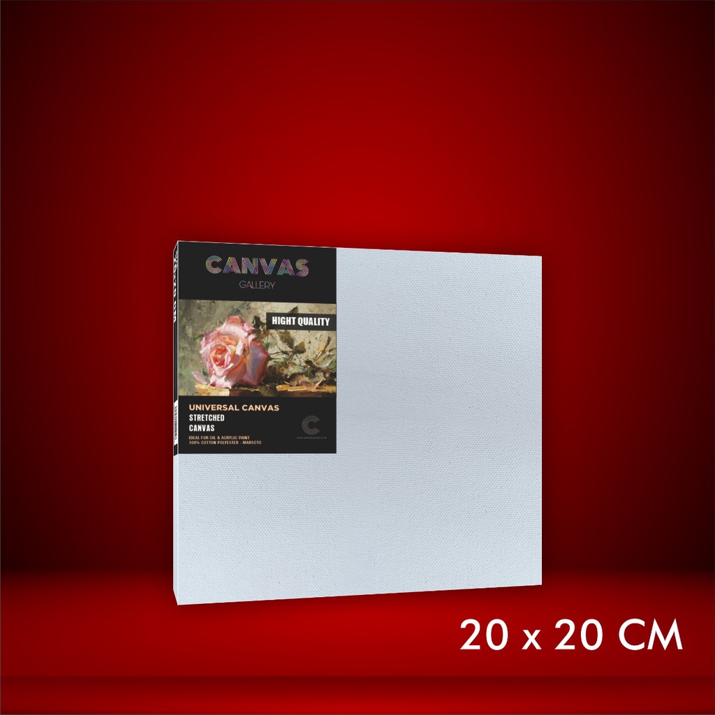 

KANVAS LUKIS 20X20 CM / ACRYLIC OR OIL CANVAS / WHITE CANVAS / KANVAS / CANVAS - HIGHT QUALITY