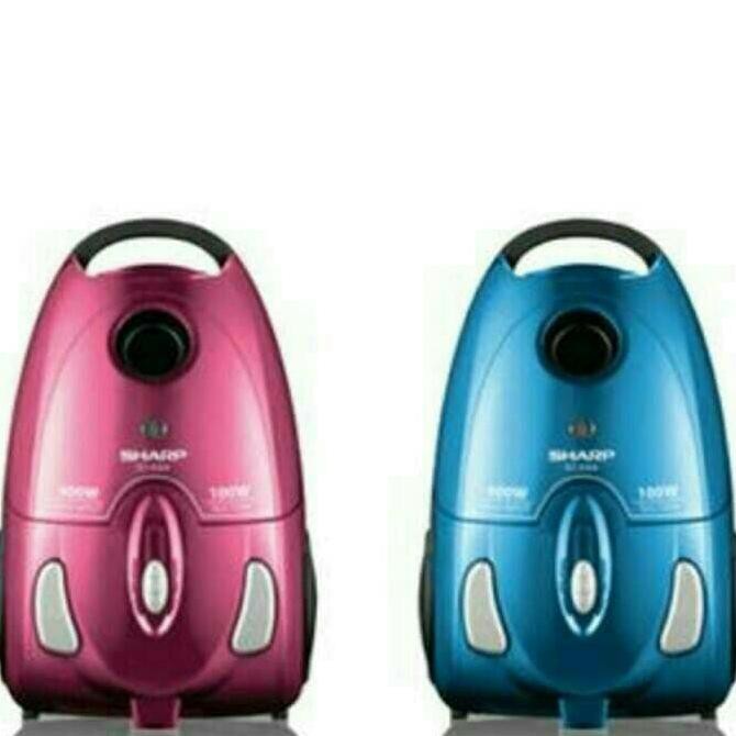 (READY COD) sharp vacuum cleaner / vacum cleaner 400watt - EC8305 biru dan pink TERBARU