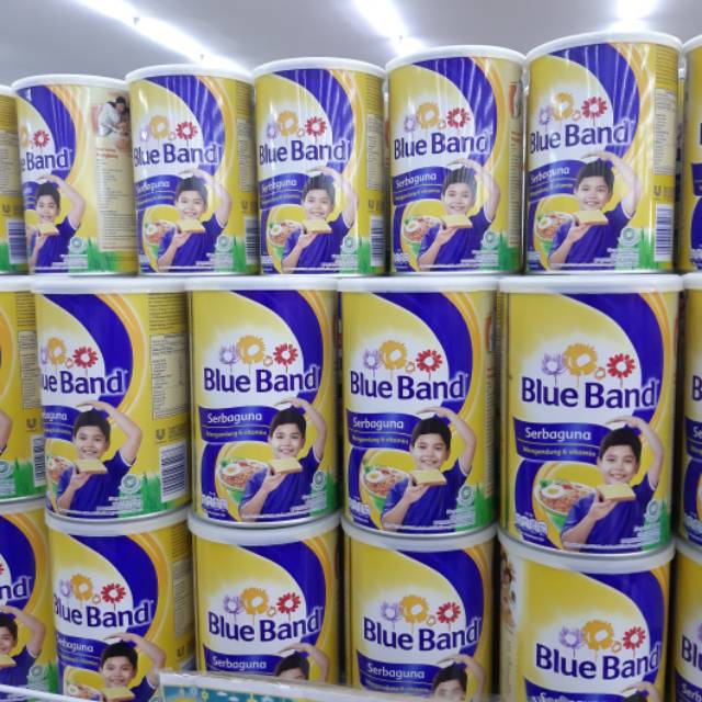 

Blue band margarin tin 1 kg