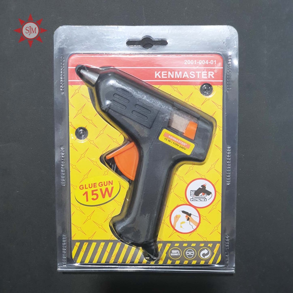 Alat Lem Tembak Glue Gun Kecil 15 Watt Kenmaster