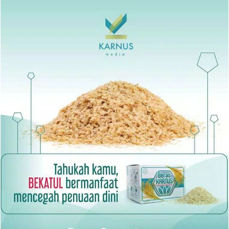 Beras Karnus 500gram Beras Bekatul Obat Diabetes Kolesterol Herbal Organik