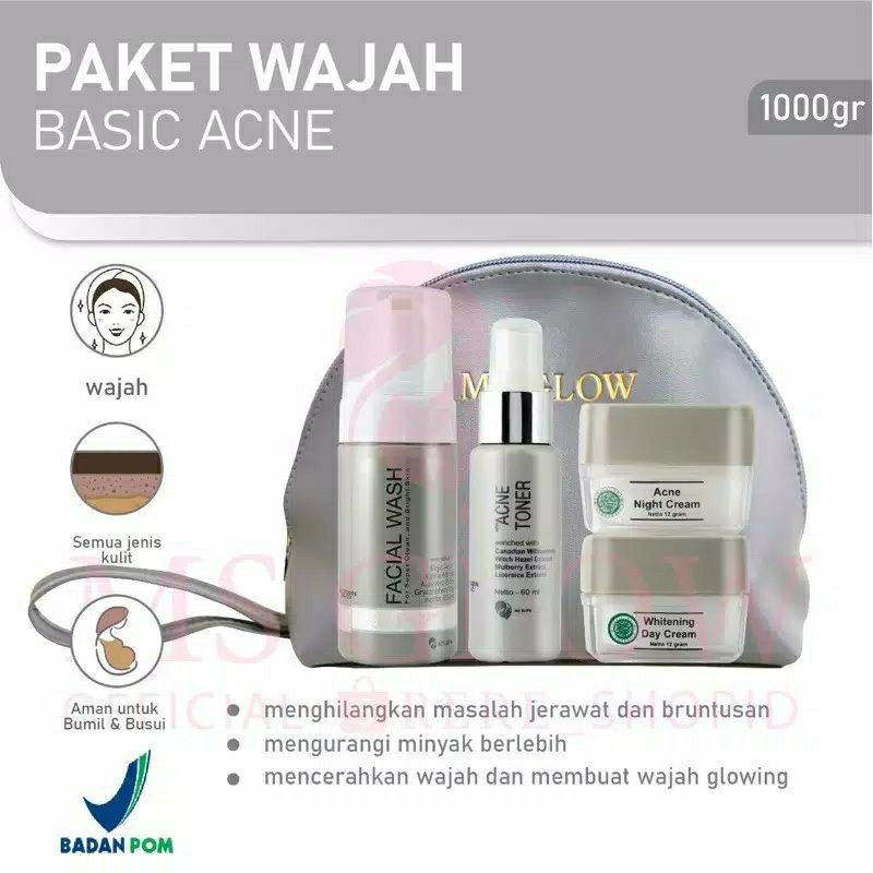 PAKET MS GLOW KRIM WAJAH JAMIN ORI 100% HARGA MURAH LANGSUNG AGEN