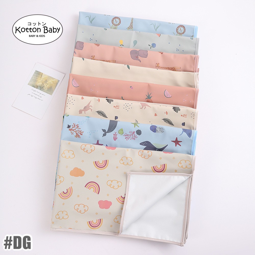 50x70cm || Perlak Bayi Alas Anti Ompol | Popok Kain Travel | Changing Pads Waterproof | Wonderpad Baby Catalog DQIN DG