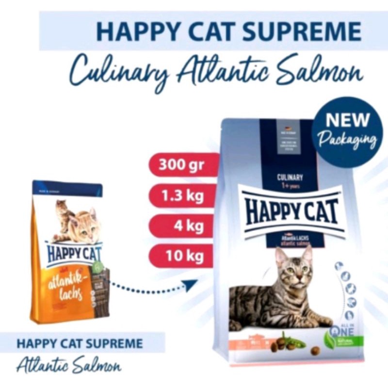 happy cat atlantic salmon 500 gr (Repack) - or cat food
