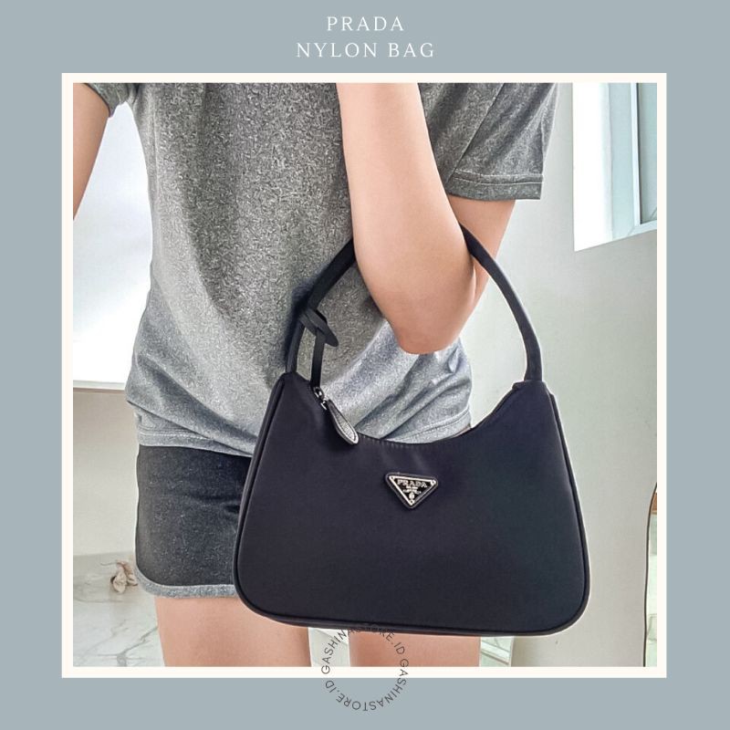 prada nylon handbags & purses
