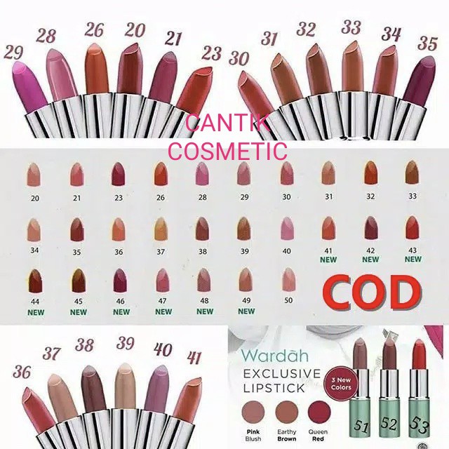 Wardah Exclusive Lipstik