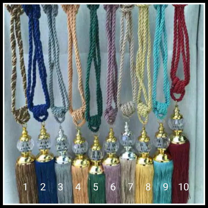 Tasel Gorden / Tali Pengikat / Tali Gorden /Tali Ikatan / Tali Ikataan Gorden / Tali Sabuk Gorden / 