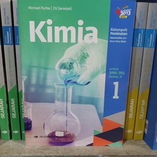 Buku Kimia Sma Kelas X 10 Peminatan Michael Purba Erlangga Shopee Indonesia