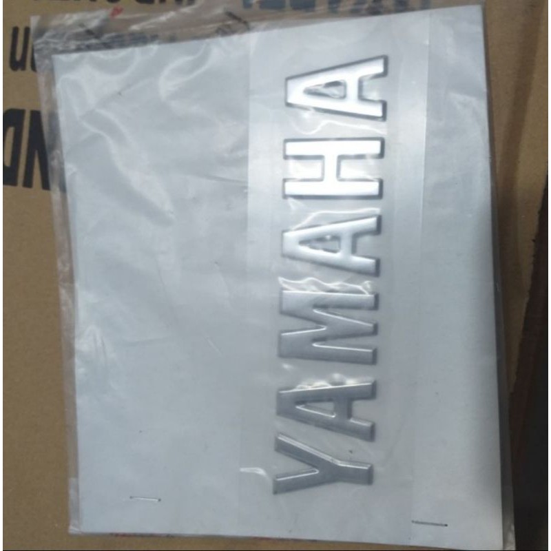 EMBLEM 3D TULISAN YAMAHA COVER TANGKI XSR 155 XSR155 ORIGINAL