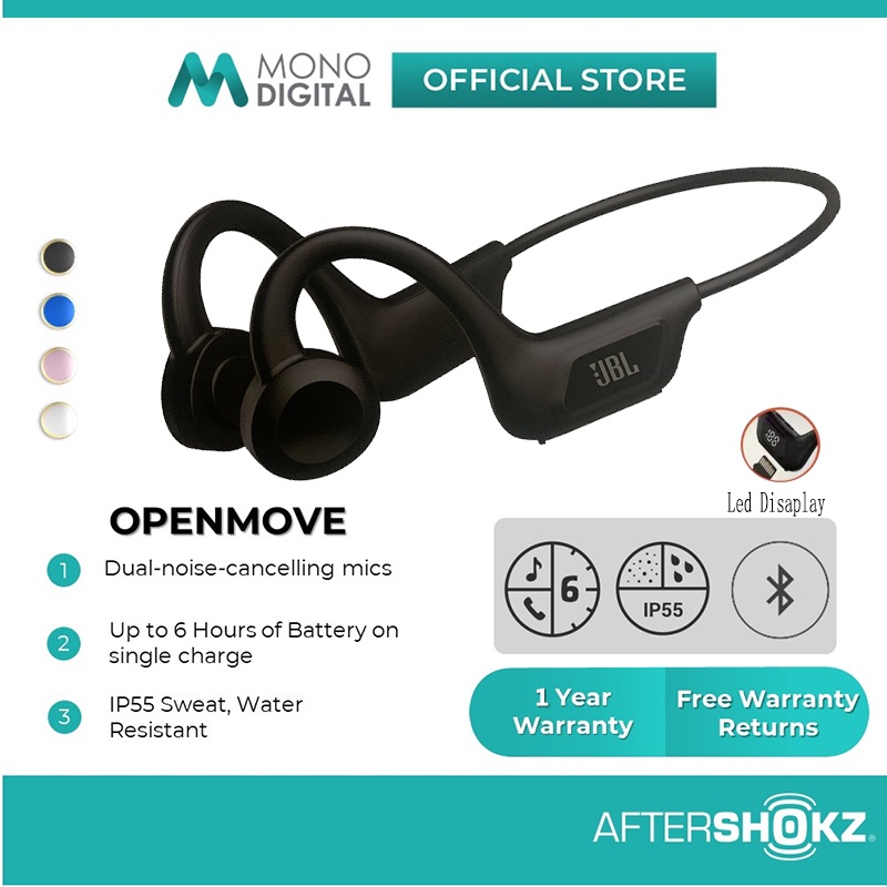 Jual [FREE SHIP]JBL U9 Nirkabel Bone Conduction Earphone BT5.2/IPX55