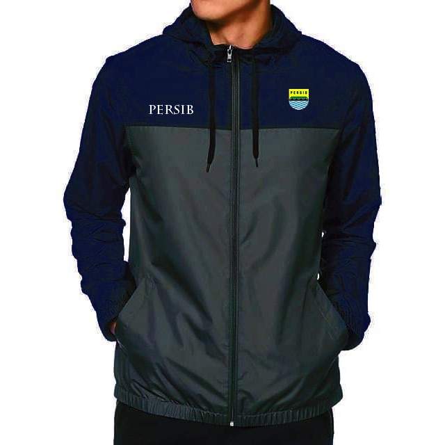 Jaket outdoor Persib bandung kombinasi