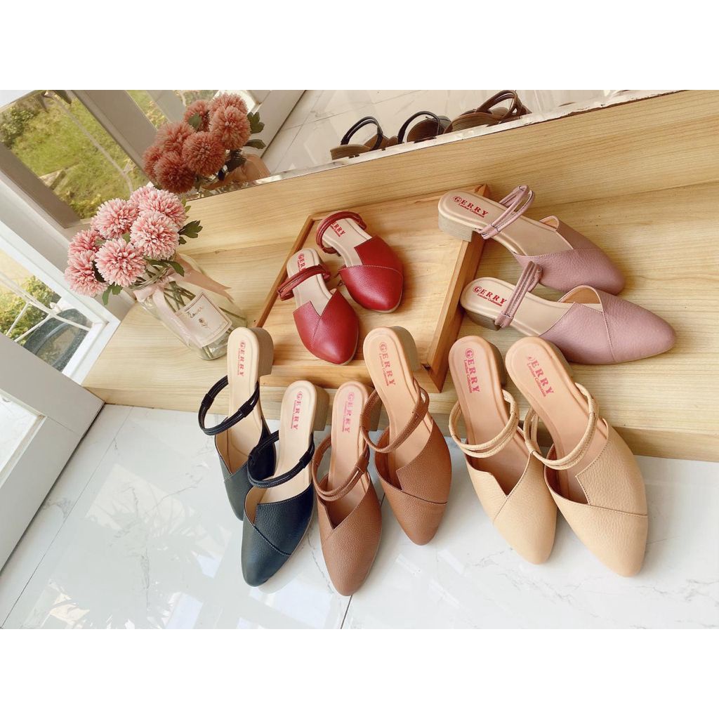 Sepatu Kulit Wanita Model Kirei - Gerry Leather