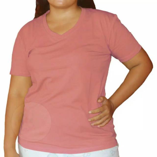 Kaos jumbo XXL belle polos  lengan pendek ori 100%