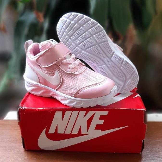 Sepatu Anak Perempuan Nike Air Max 270 White Pink
