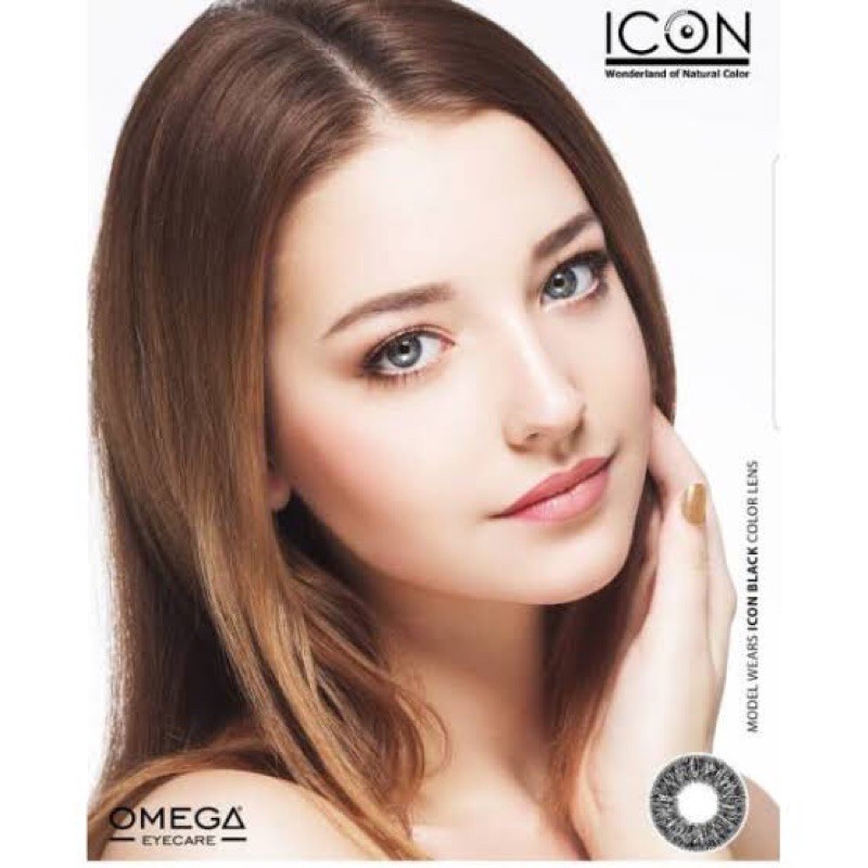 Softlens Omega Icon Warna diameter 14,2 mm