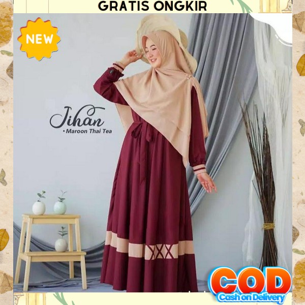 Buju Muslim Wanita Sari Games Jumbo Mewah Bj Muslim Casual Gamis Wanita Terbaru 2023 Games Remaja Sy