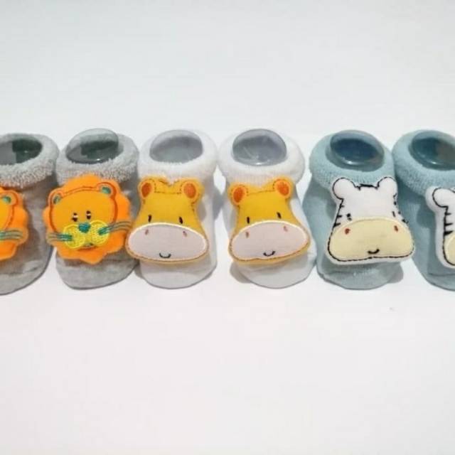 Baby gift set/kaus kaki bayi 3 D