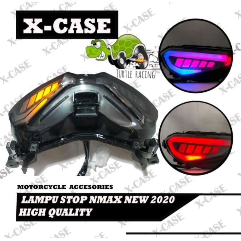 Lampu Stop Xcase N-Max New 3 in 1 Lampu Stop Belakang Nmax New 2020 Stoplamp Nmax Xcase Best Quality