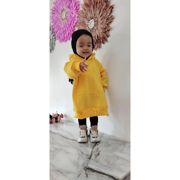 long Hoodie anak perempuan 1 -6 tahun / sweater anak perempuan 1 -6 tahun/jaket anak perempuan Korea style/jaket anak murah