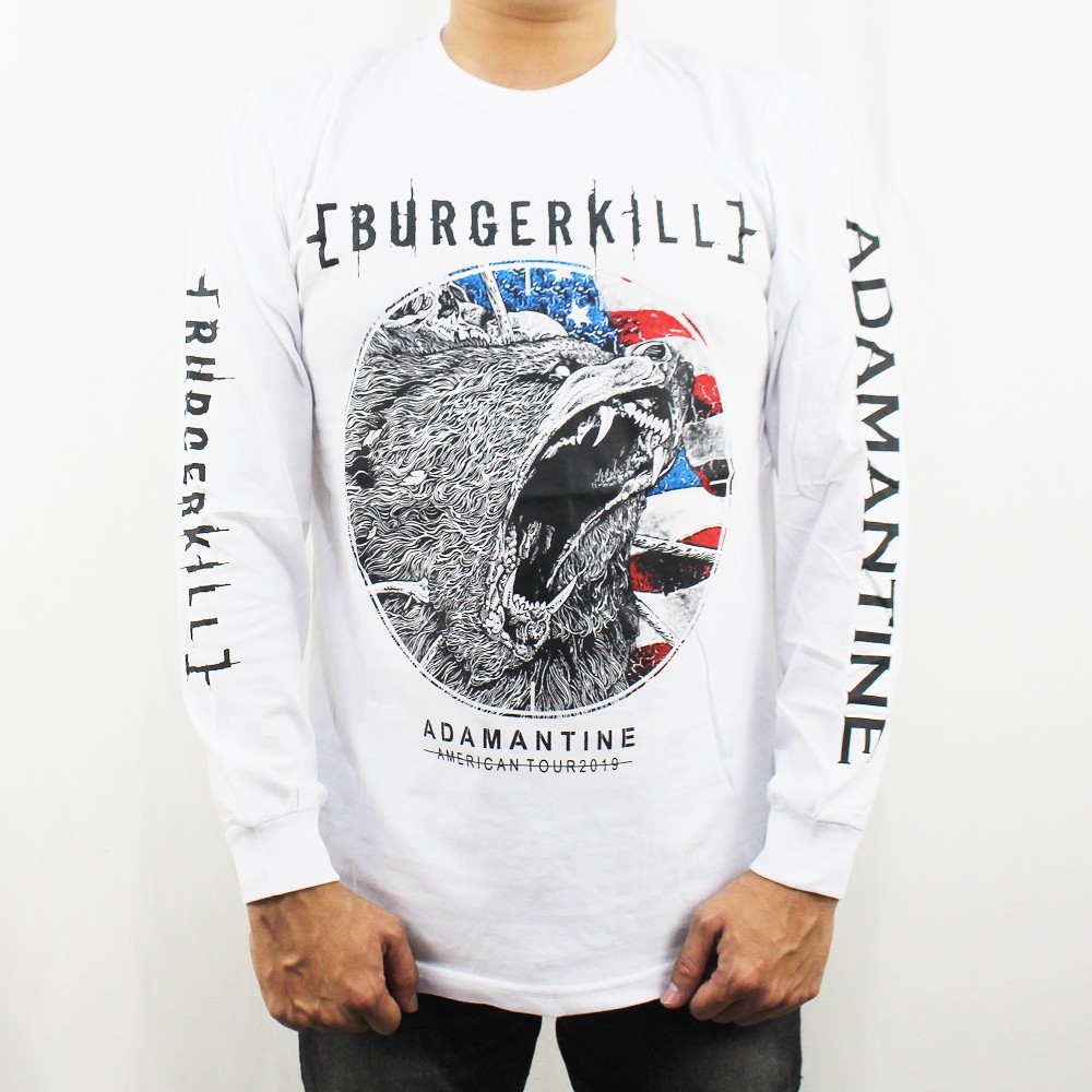 BAJU MUSIK BURGERKILL LENGAN PANJANG 03 - BAJU LENGAN PANJANG BURGERKILL - LONGSLEEVE PRIA - LONGSLEEVE MUSIK PRIA - DEADSQUAD - BLACK SABBATH - JASAD - JERUJI - BAJU BLACK METAL