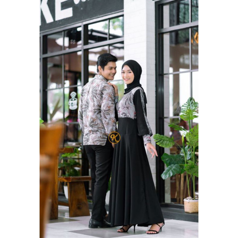 TERBARU DAN TERLARIS COUPLE GAMIS NETTY ORIGINAL KARYA BATIK PEKALONGAN HIGHQUALITY