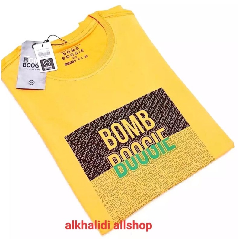 Kaos Boombogie Premium terlaris size M L XL MOTIF RANDOM ACAK / Kaos  BOOMBOGIE NEW Motif RANDOM ACAK / kaos distro bandung pria / Kaos pria / Kaos distro Bomboogie / kaos pria Bomboogie / kaos branded matahari terbaru / kaos / baju pria