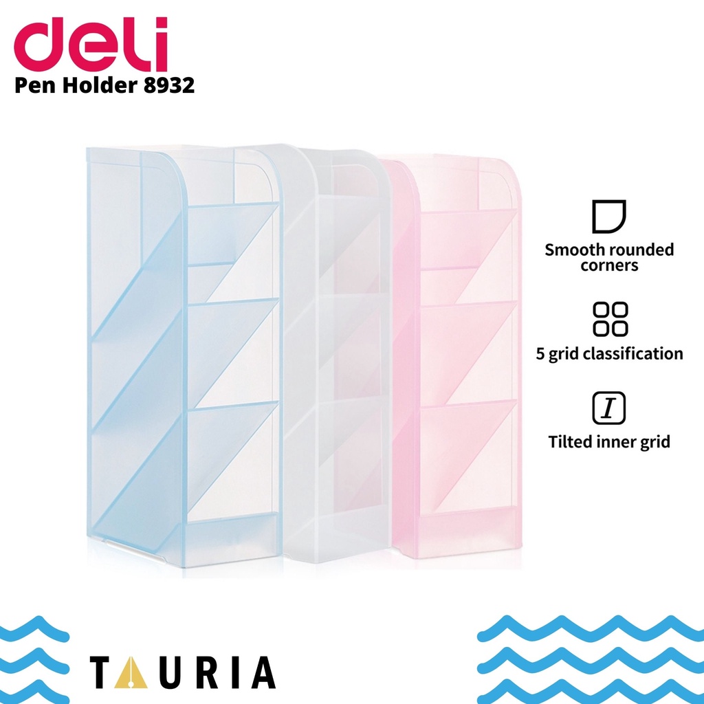 

PEN HOLDER / TEMPAT PENSIL MEJA / PEN STAND DELI 8932
