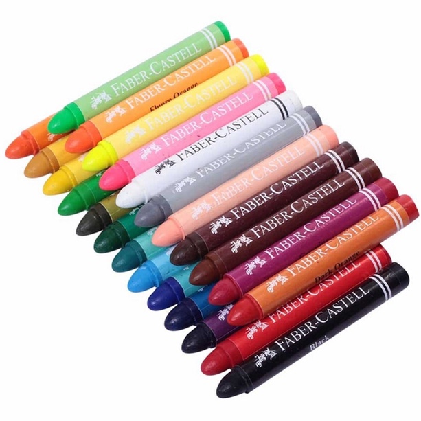 Faber-Castell Wax Crayons Set 12 / 16 / 24