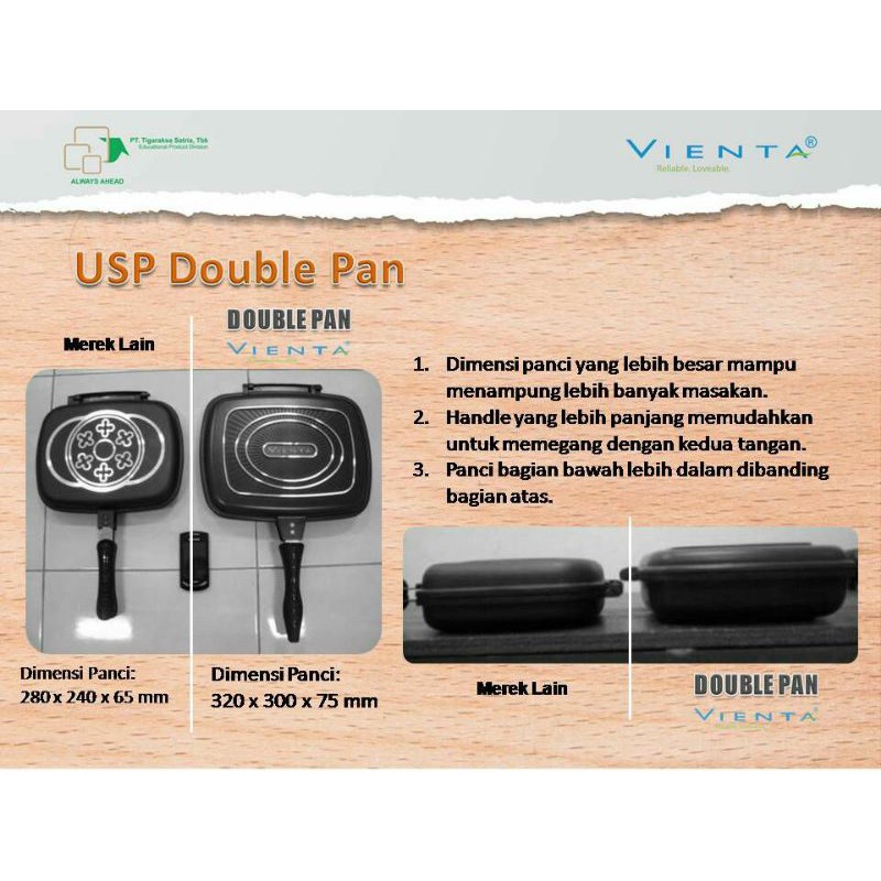Vienta Double Pan