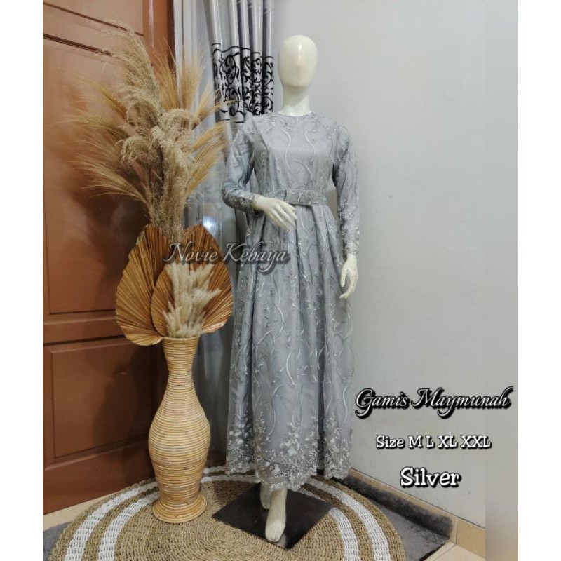 gamis cantik maymunah novie kebaya