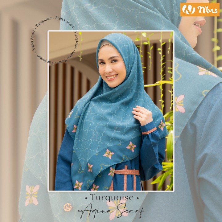 NEW! NIBRAS HIJAB AQINA SCARF