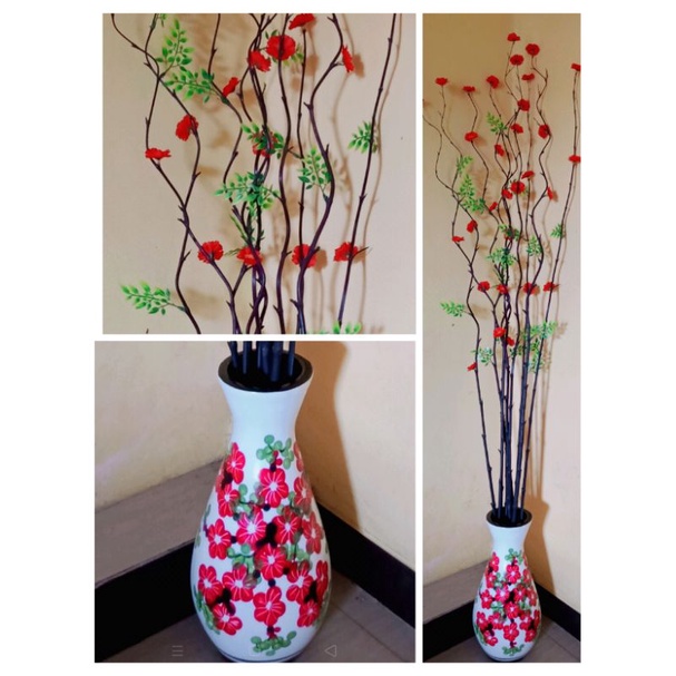 BUNGA HIAS GUCI /BUNGA HIAS CANTIK/BUNGA HIAS MURAH(HARGA SUDAH TERMASUK PACKING KAYU)