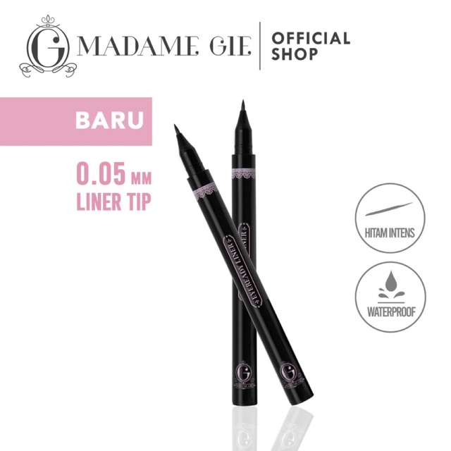 Madame Gie Eyeready Liner Eyeliner Spidol