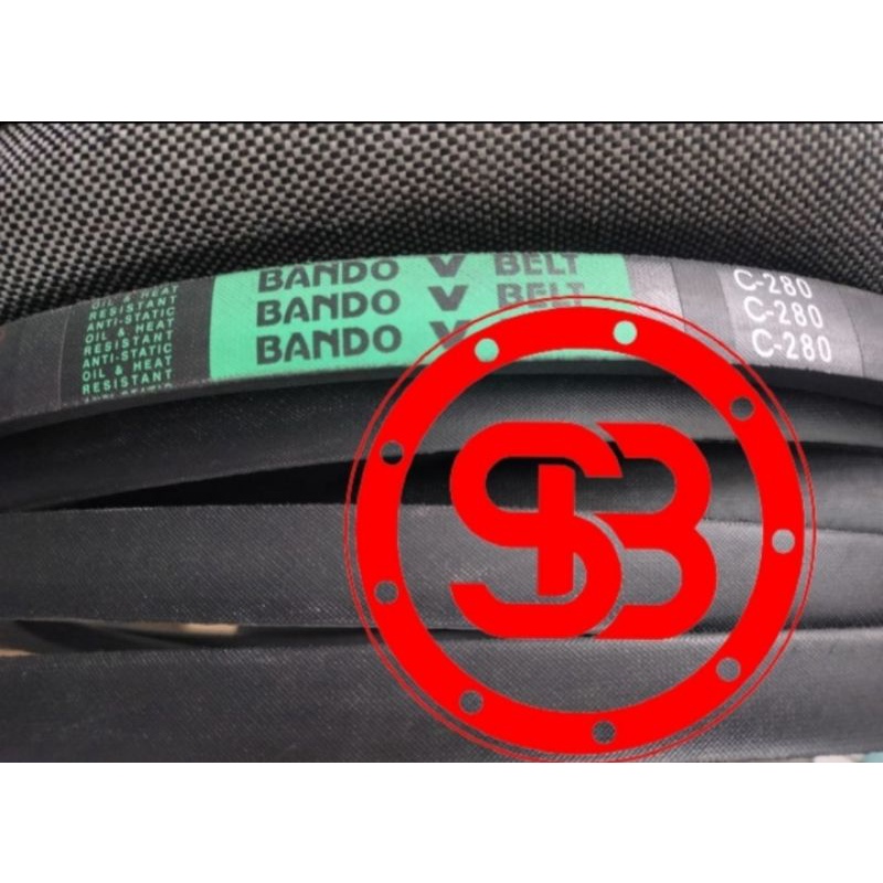 Vanbelt Van Fan Belt Tali Kipas BANDO C276 C277 C278 C279 C280 / MITSUBOSHI C 276 277 278 279 280