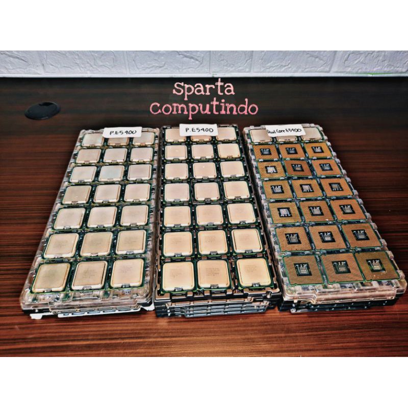 Ready processor intel pentium E5400 dual core