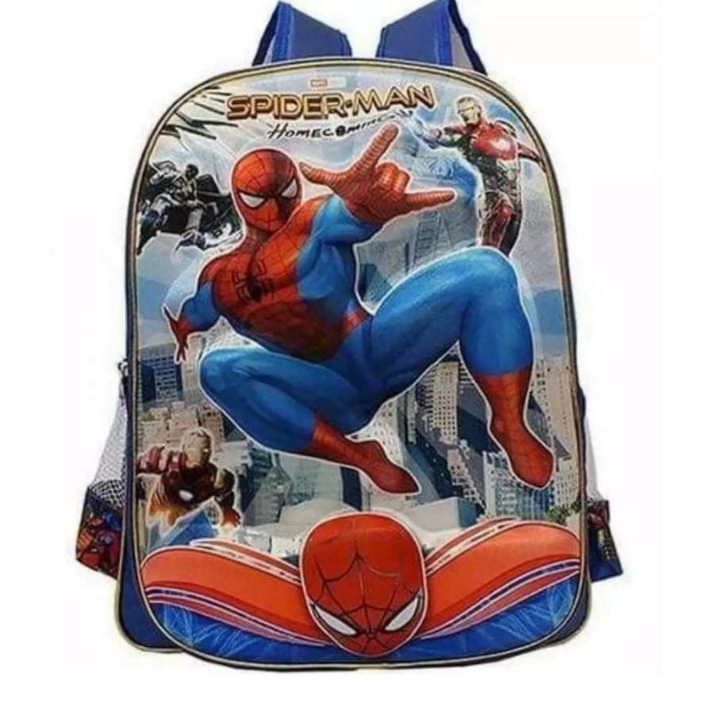 TAS RANSEL ANAK TK/SD SPIDERMAN 3D/EMBOS TIMBUL