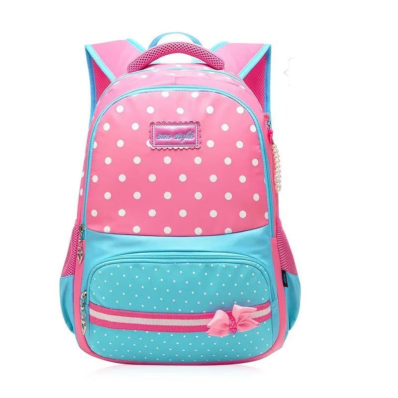 Ransel anak polcadot backpack anak ransel anak tas sekolah anak murah ranse laptop tas barbie murah