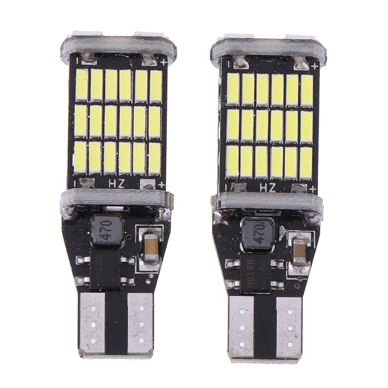 2pcs Lampu LED Canbus T16 T15 921 W16W Untuk Mundur Mobil