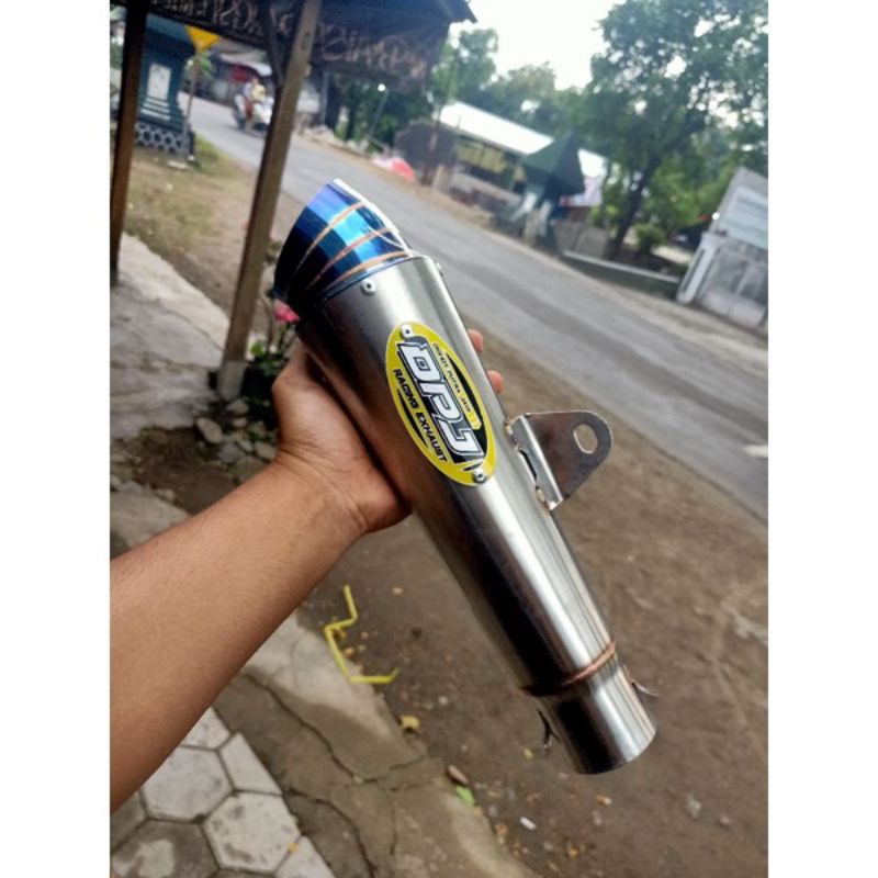 Silincer Knalpot dpj Herex Helikopter Sarangan Setengah engker engkher Vixion Satria Fu Cb Gl Tiger