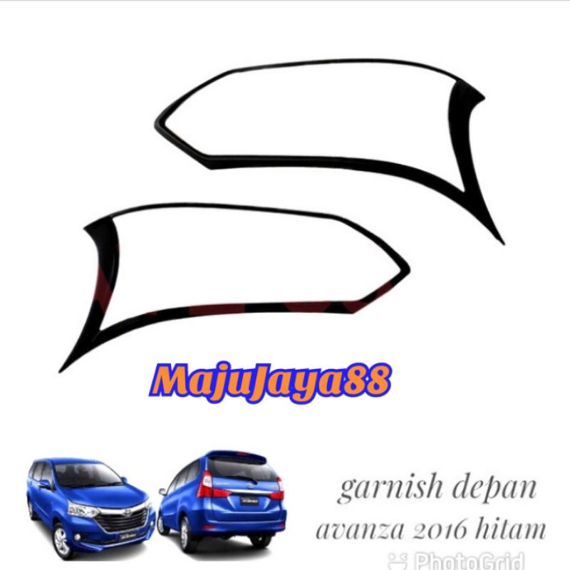 GARNISH AVANZA 2016 HITAM DOFF PAKET