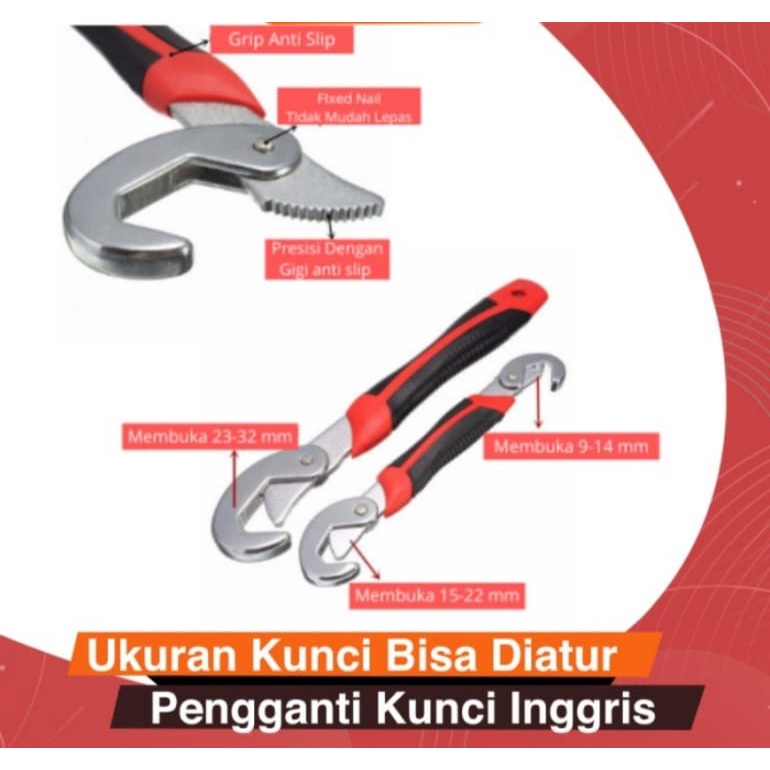 SNAP N GRIP / SNAP AND GRIP / KUNCI PERTUKANGAN